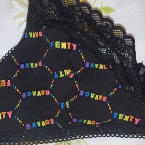 Rainbow Savage X Fenty bralette